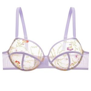 Enchanted Garden Set Bra Panty Lingerie